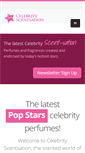 Mobile Screenshot of celebrityscentsation.com